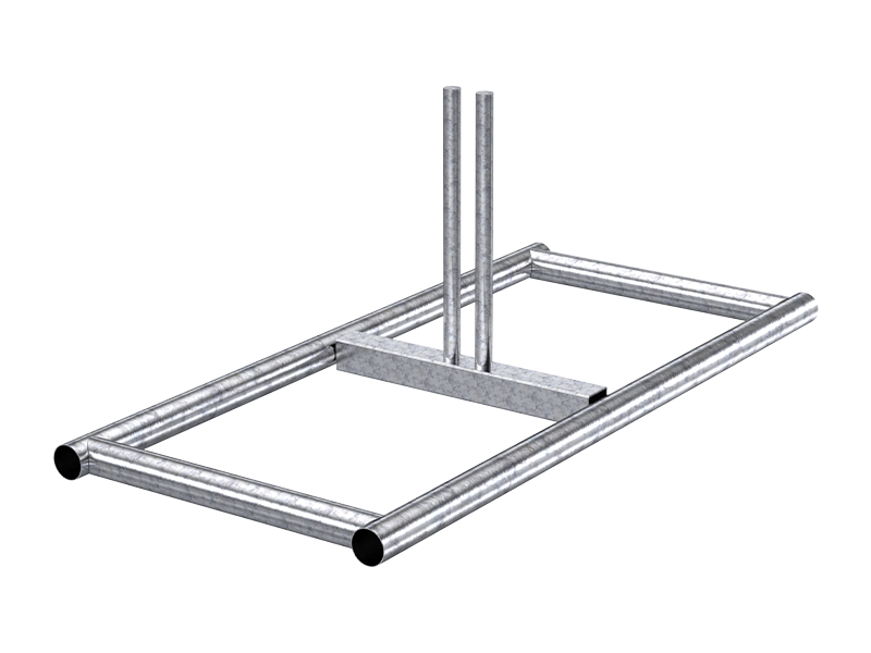Stand for Round Temporary Fence Panel | Construfence